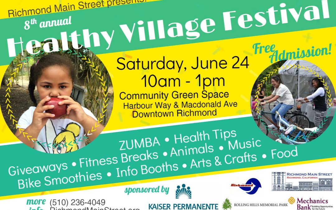 Annual Healthy Village Festival returns to kick-off  Celebrate Downtown Summer Event Series