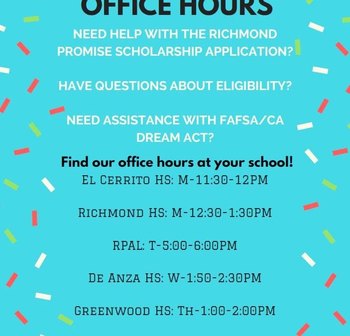 Richmond Promise Office Hours