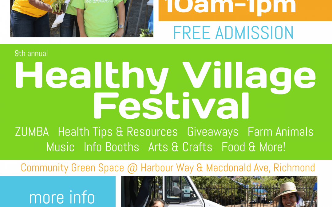 9th annual Healthy Village Festival to Bring Pop-Up Farm, Bike Blender Smoothies, History Hike & More to Downtown Richmond