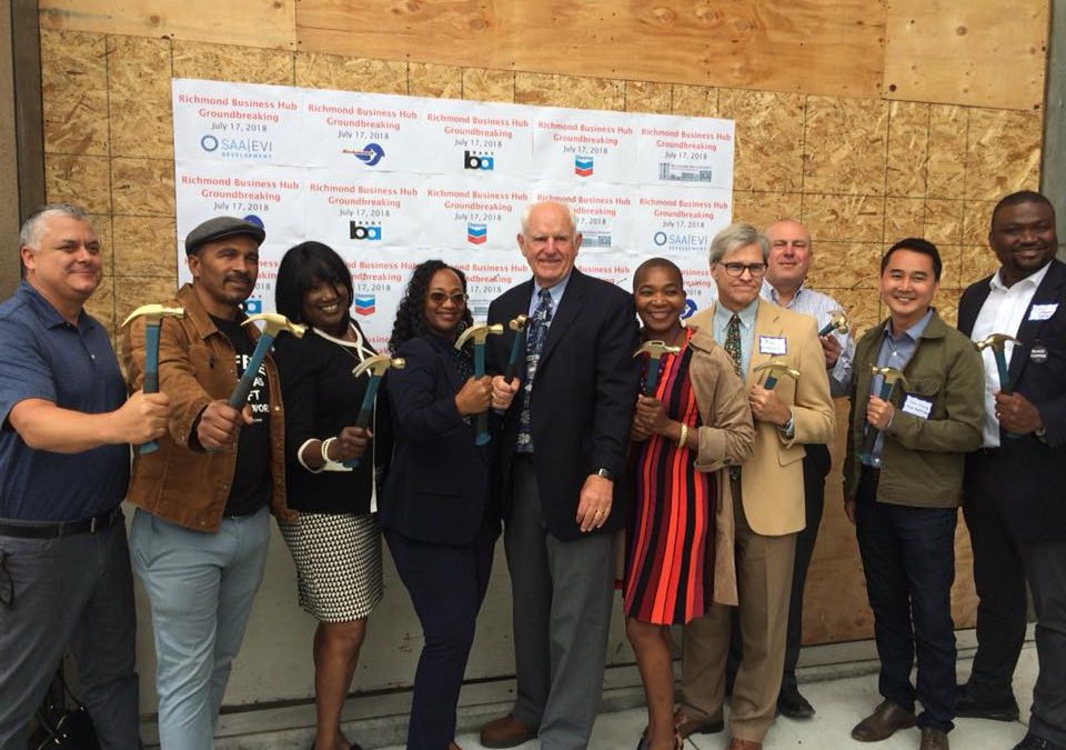 Richmond Business Hub Breaks Ground