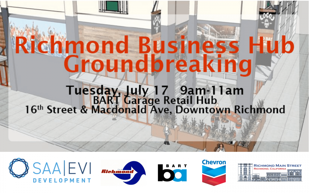 Richmond Business Hub to Break Ground July 17, 2018