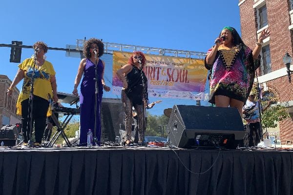 Buttah performing on Main Stage at Spirit & Soul Festival 2019