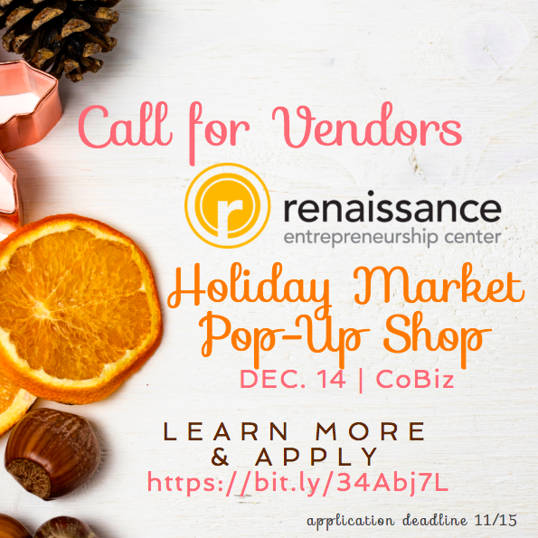 Vendors Wanted: Renaissance Richmond Holiday Market Pop-Up