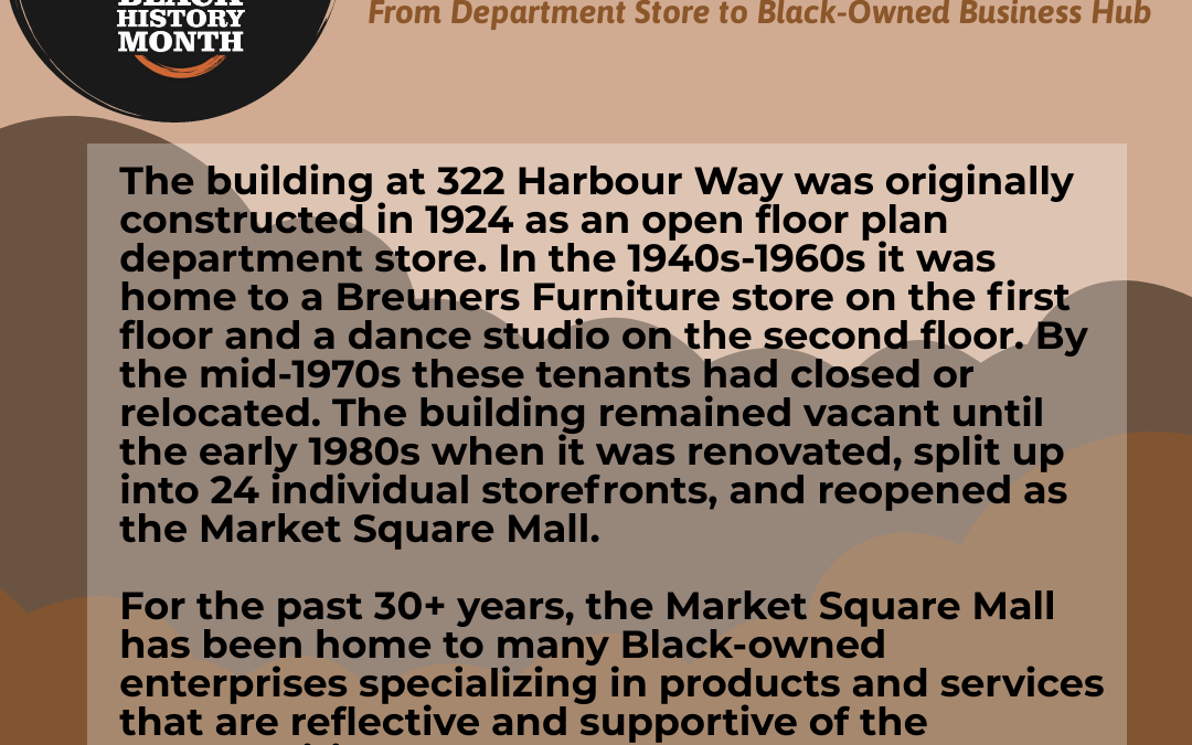 Market Square Mall: From Department Store to Black-Owned Business Hub