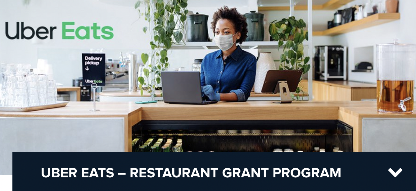 LISC Uber Eats Restaurant Grant Program Image
