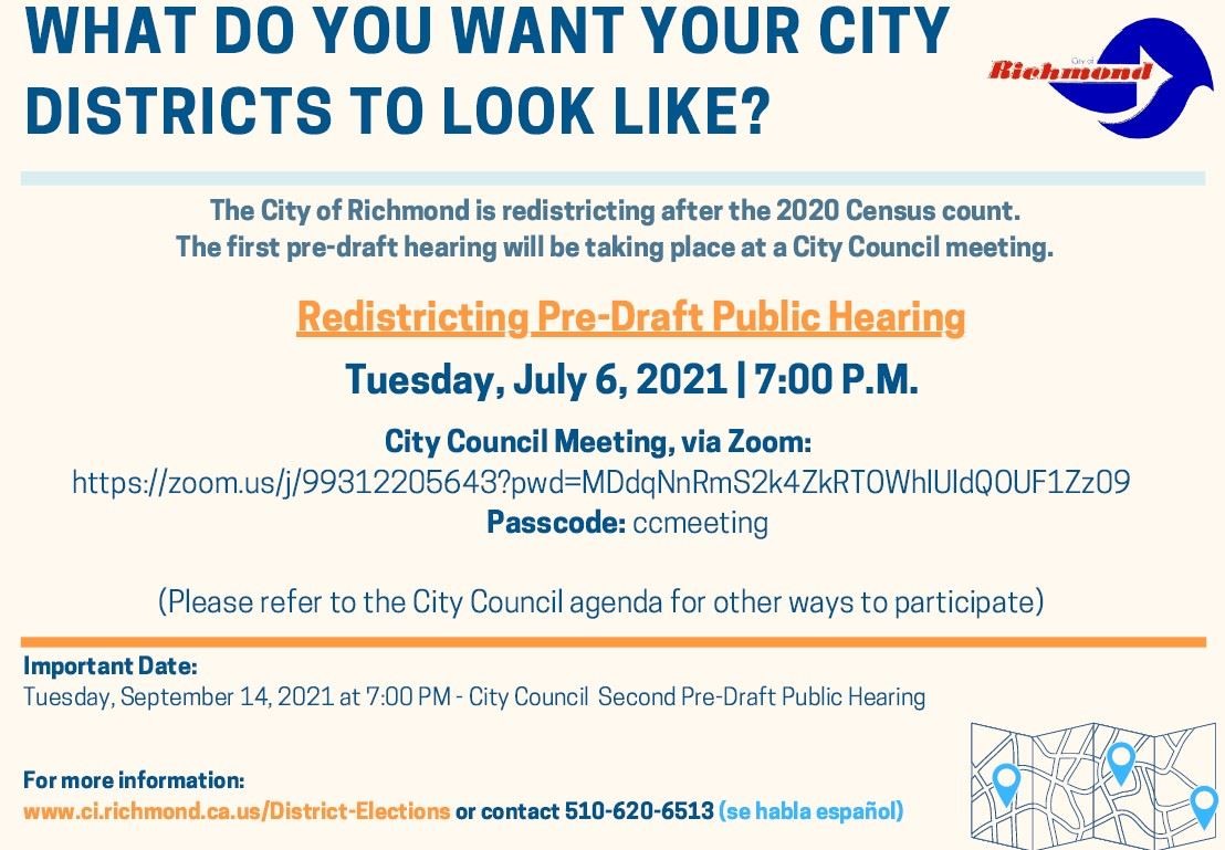 Redistricting Public Hearing 7.6.2021
